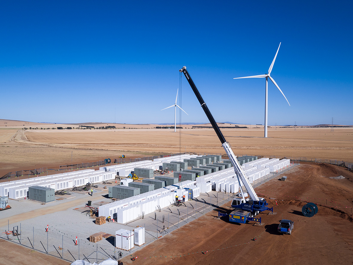 Hornsdale Wind Farm Battery Energy Storage System Conpower